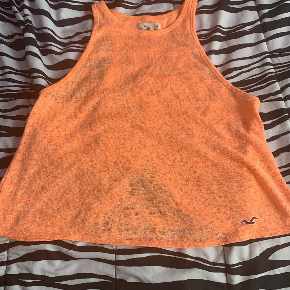 🔸Hollister🔸slit back tank